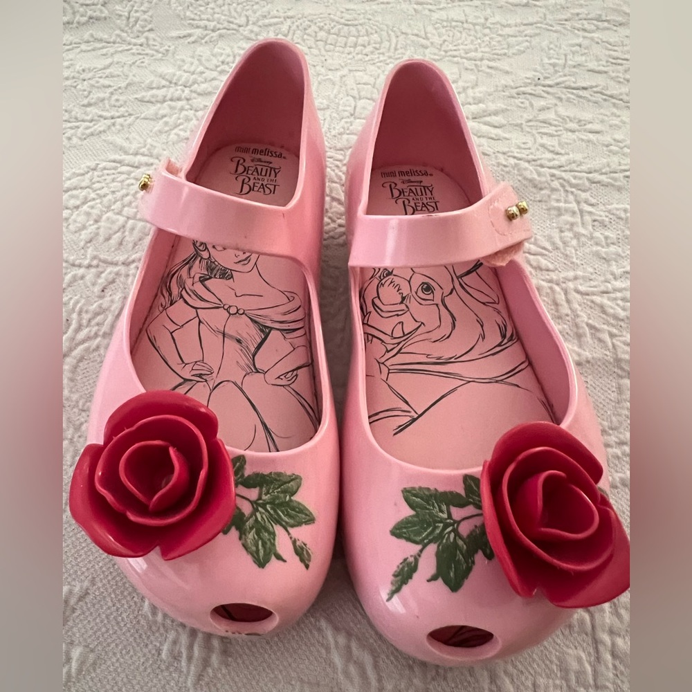 Mini Melissa Pink Beauty and the Beast